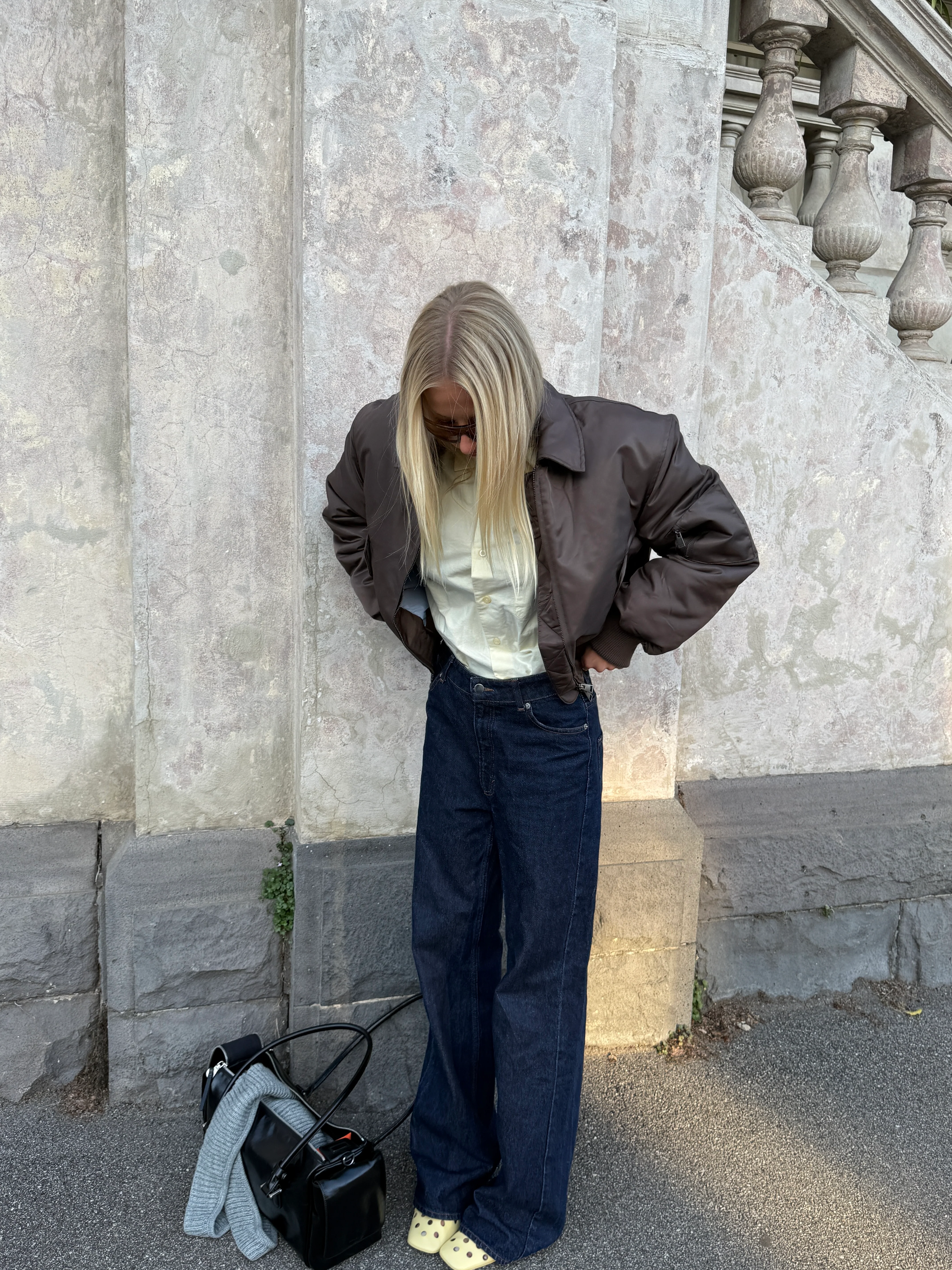 Chocolate Bomber Jacket - Image 5