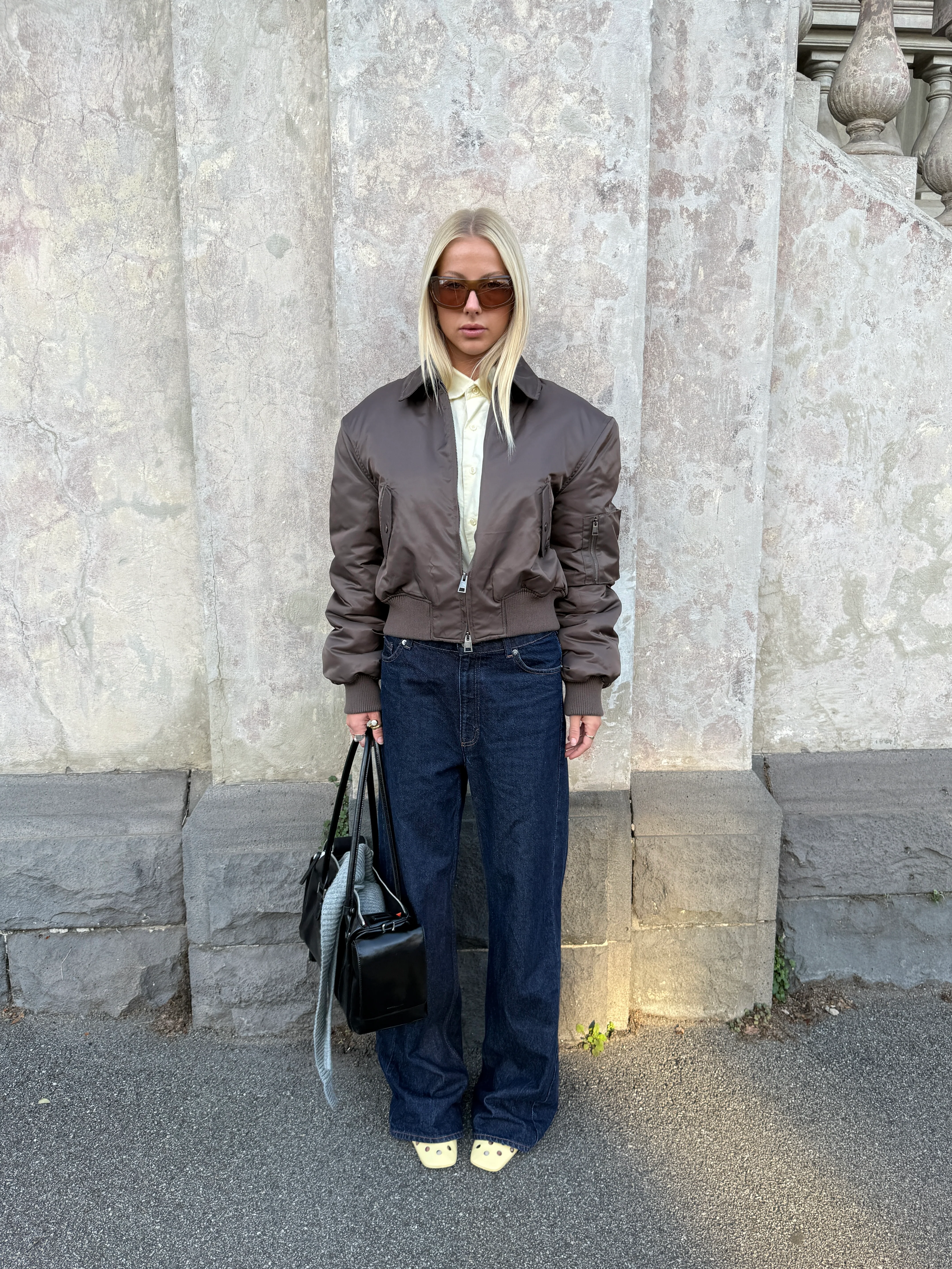 Chocolate Bomber Jacket - Image 7