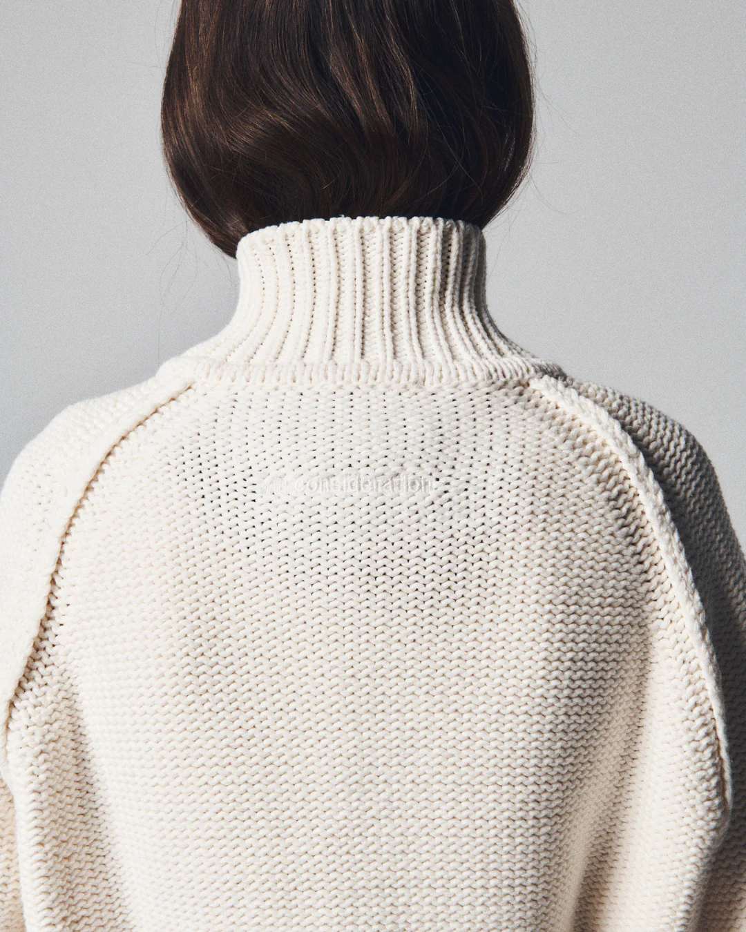 Chunky Knit Zip Up - Image 4