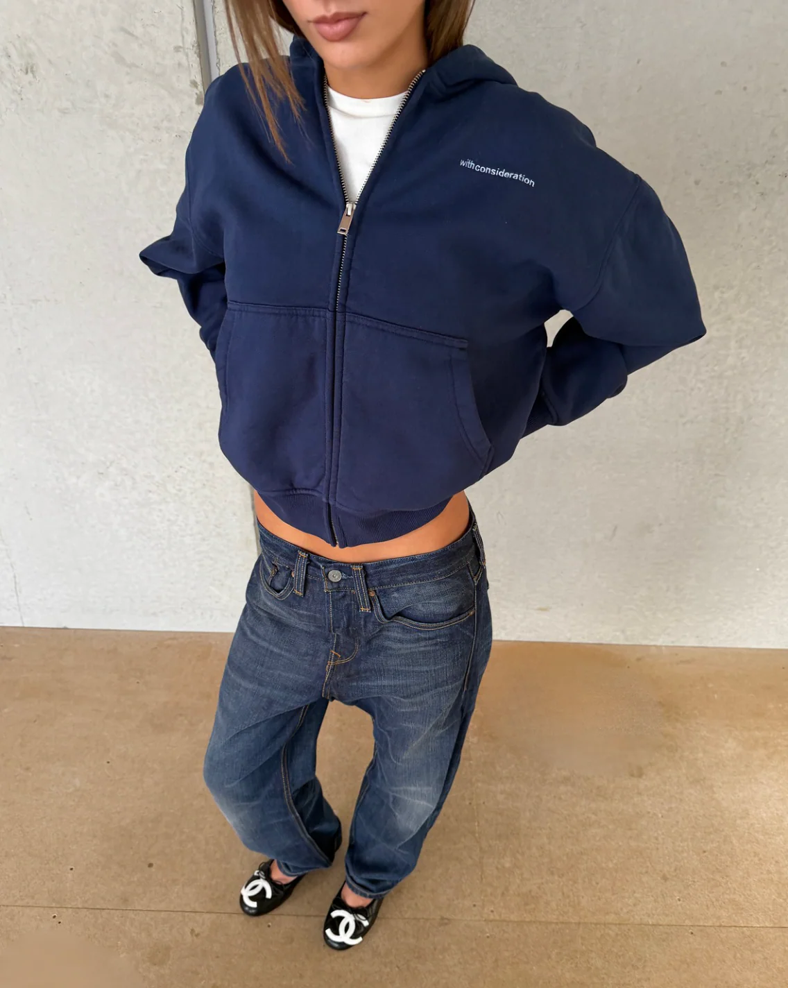 Fleece Zip Up Hoodie - Image 5
