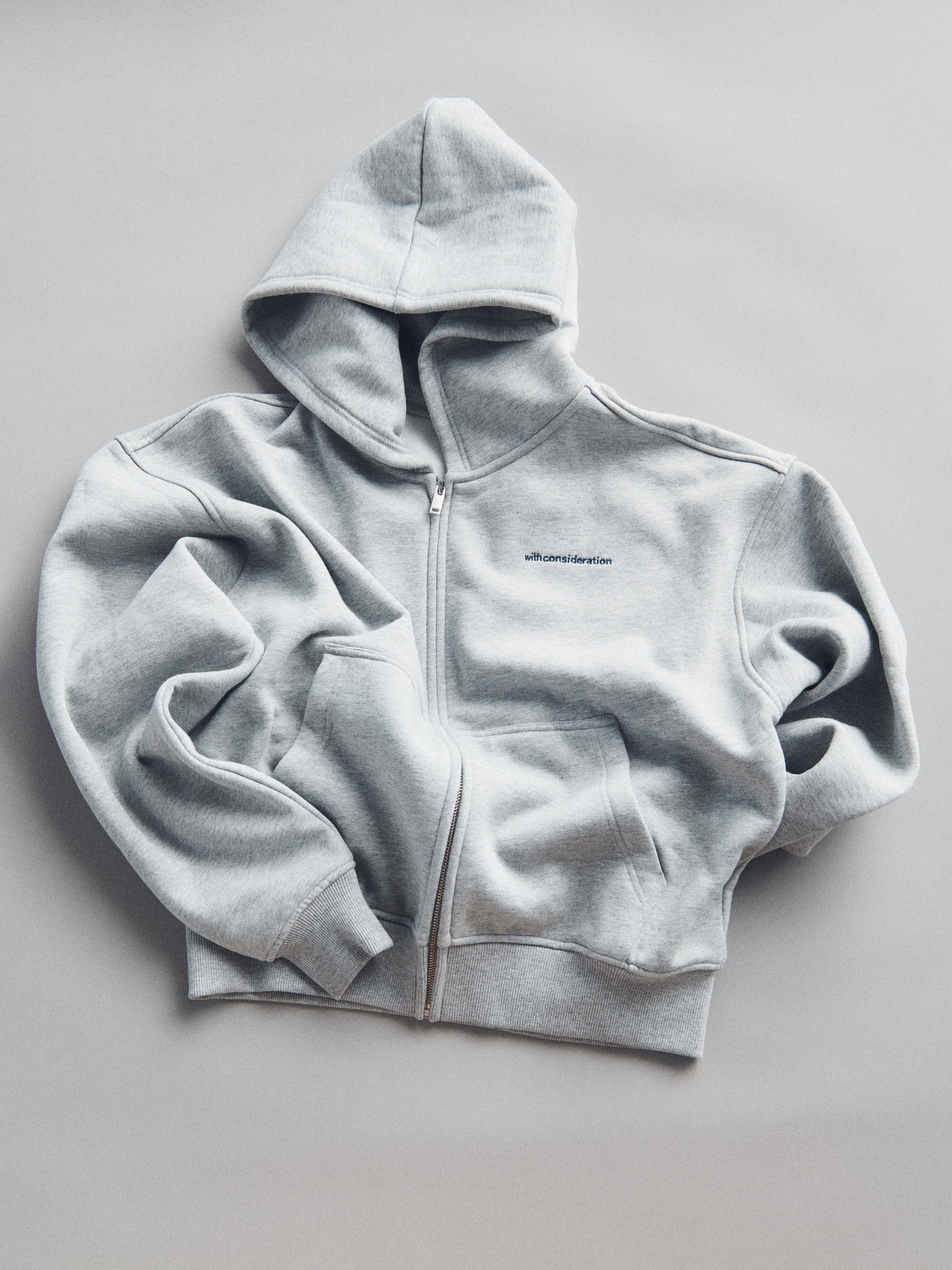 Fleece Zip Up Hoodie - Image 6