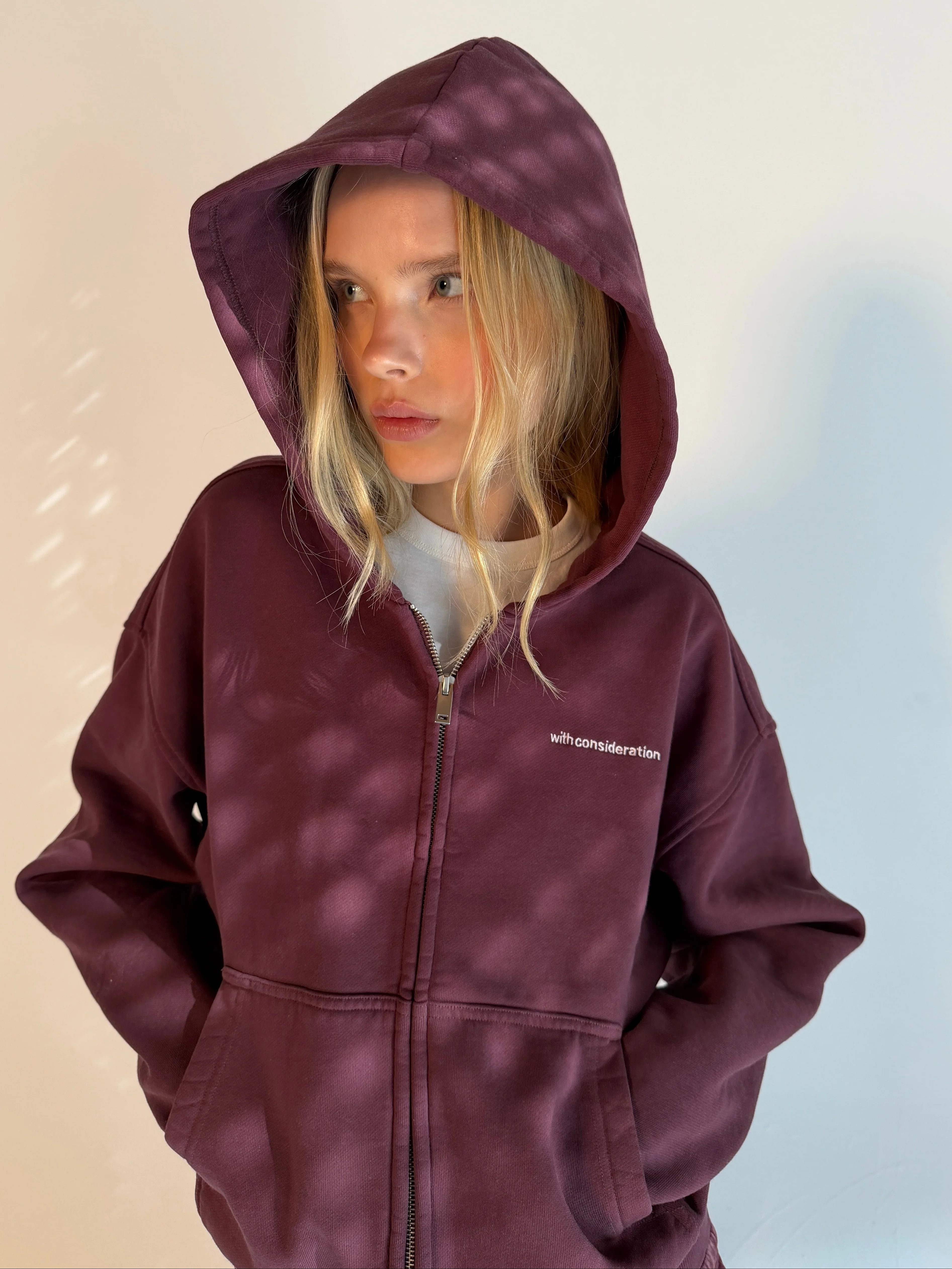 Fleece Zip Up Hoodie - Image 3