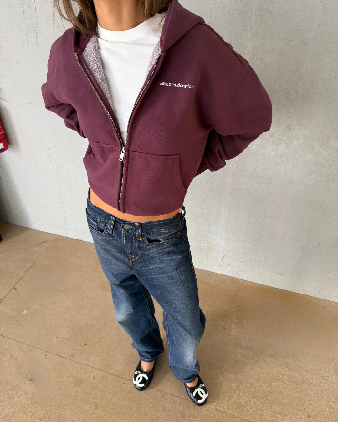 Fleece Zip Up Hoodie - Image 5