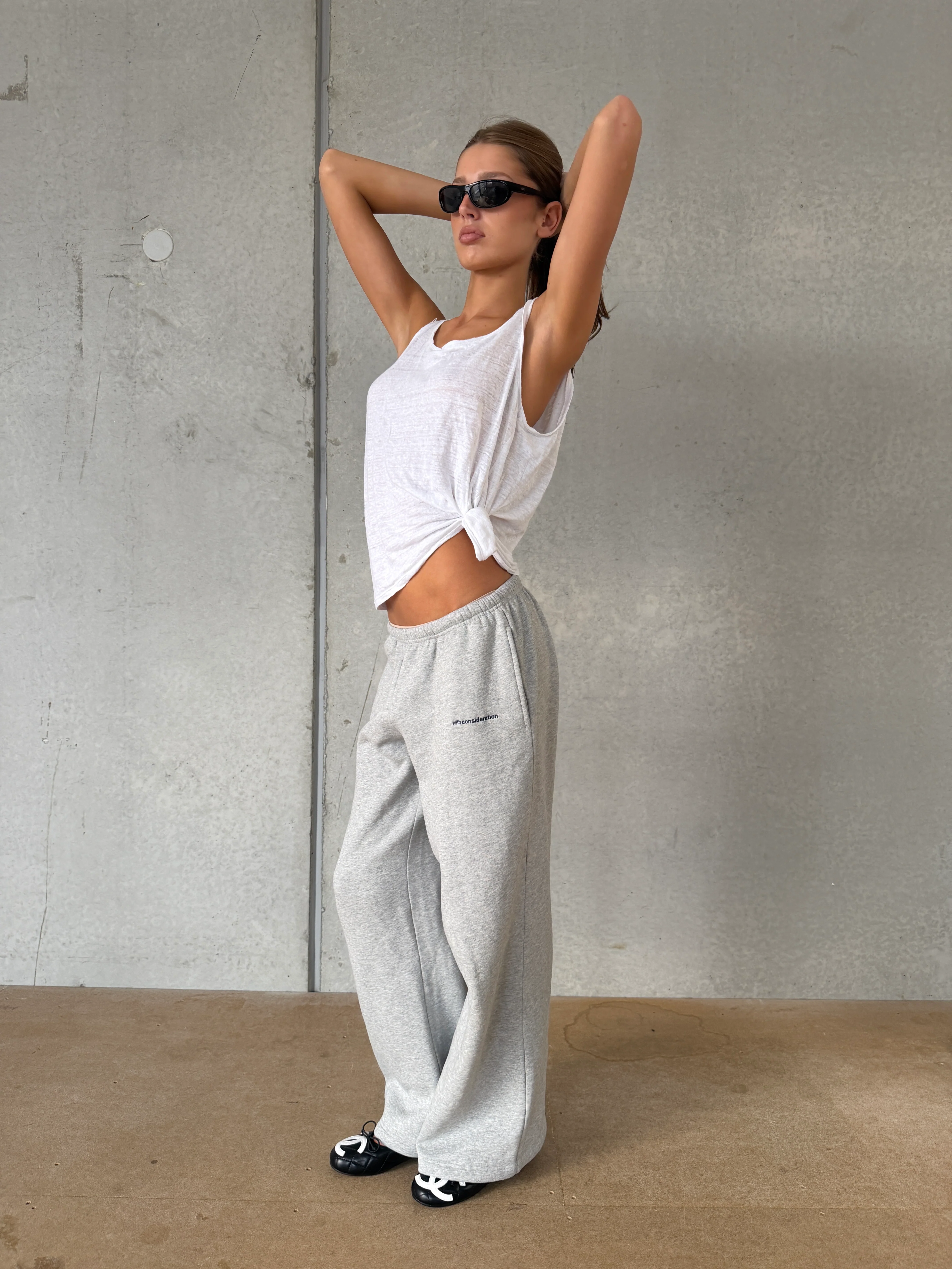 Fleece Tracksuit Pants - Image 3