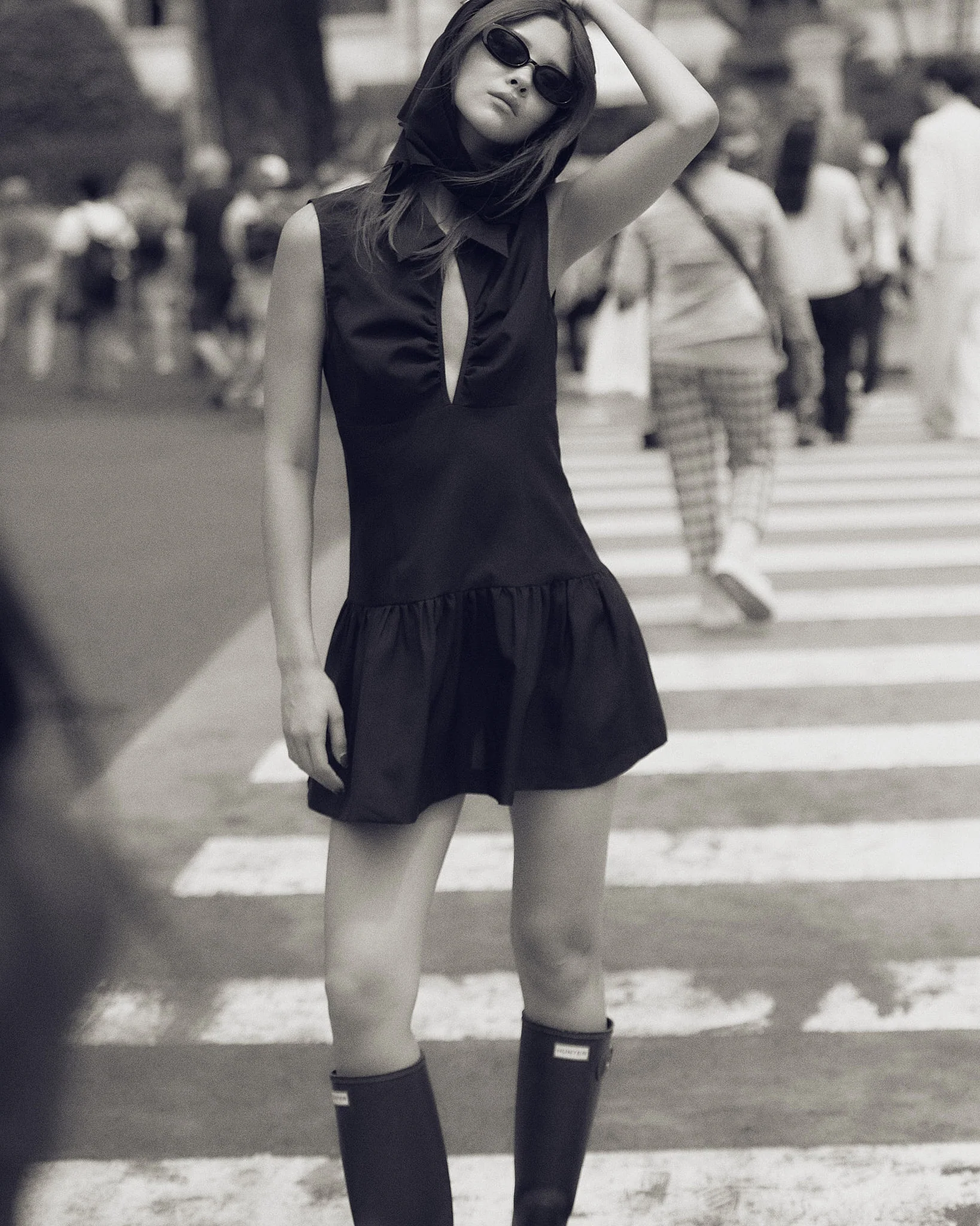 Gathered Bust Dress - Image 3