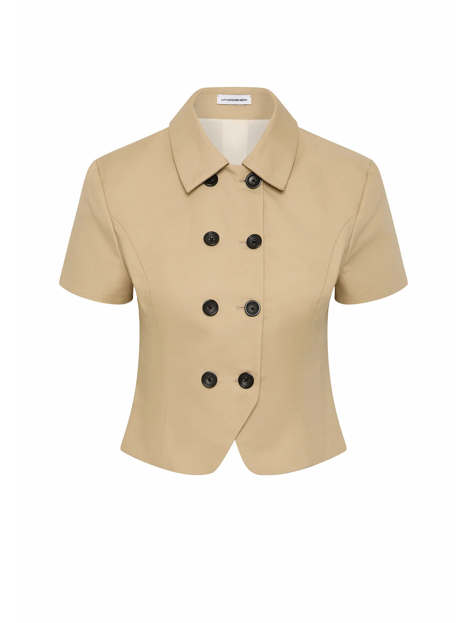 Trench Top | Camel - Image 7