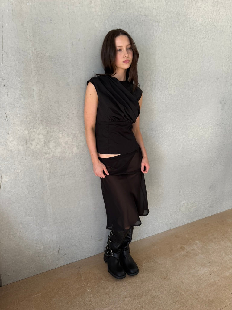 Twist Top | Black - Image 7